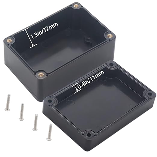 Watertight Junction Box, IP67 Waterproof Project Box Durable ABS Plastic - Image 4