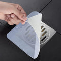 2 Pieces 8 x 8 Inch Silicone Tub Stopper Floor Drain Cover Sewer Anti-Odor Mat by DIFENLUN