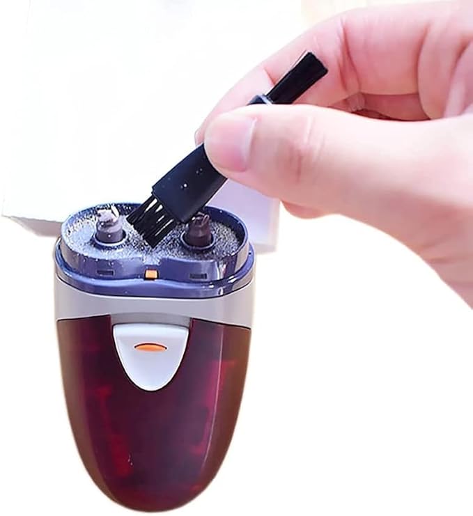 24pcs Men's Electric Shavers Cleaning Brush Double-Sided Shavers Brush Hair - Image 6