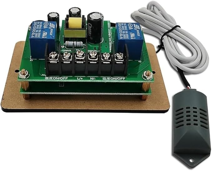 HW-M453 Digital Temperature Humidity Controller, Dual Output Relay - Image 3