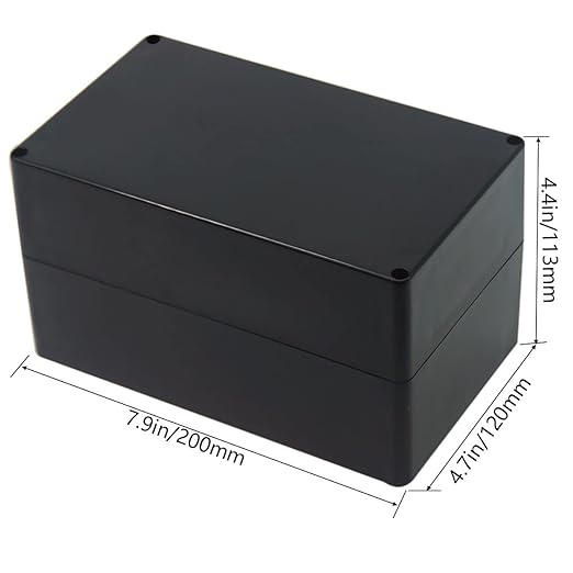 Junction Box, Zulkit Project Box IP65 Waterproof Outdoor Box ABS Plastic - Image 2