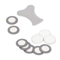 10Pcs Ultrasonic Mist Maker Fogger Ceramic Discs Replacement 20mm Atomizer by LiebeWH