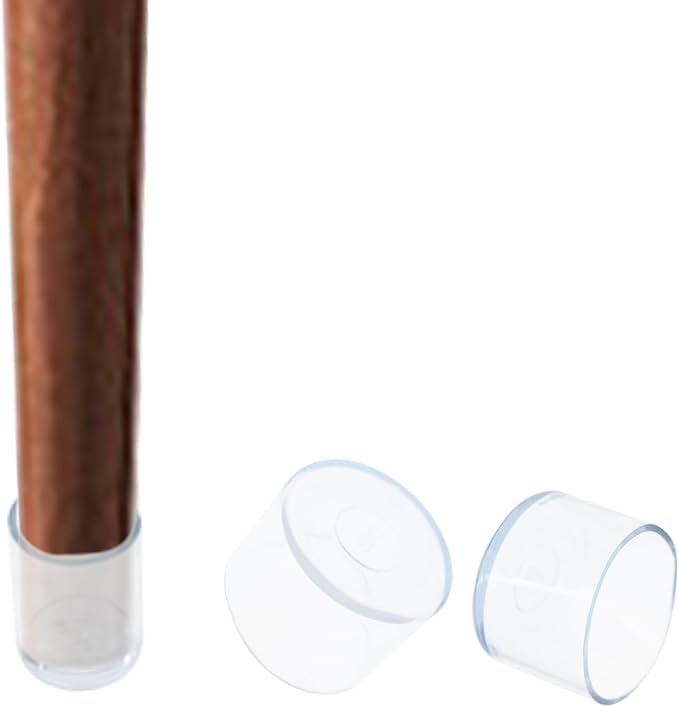Round Chair Leg Caps, PVC Furniture Feet Covers, TTZEZE Transparent Round Floor - Image 6