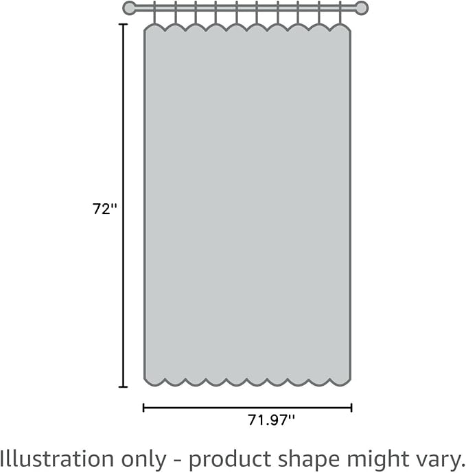 Premium Shower Curtain Liner, 6G PEVA Shower Curtain - Image 2