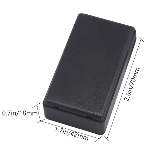 Zulkit 5Pcs Project Boxes ABS Plastic Electrical Project Case Power Junction - Image 2