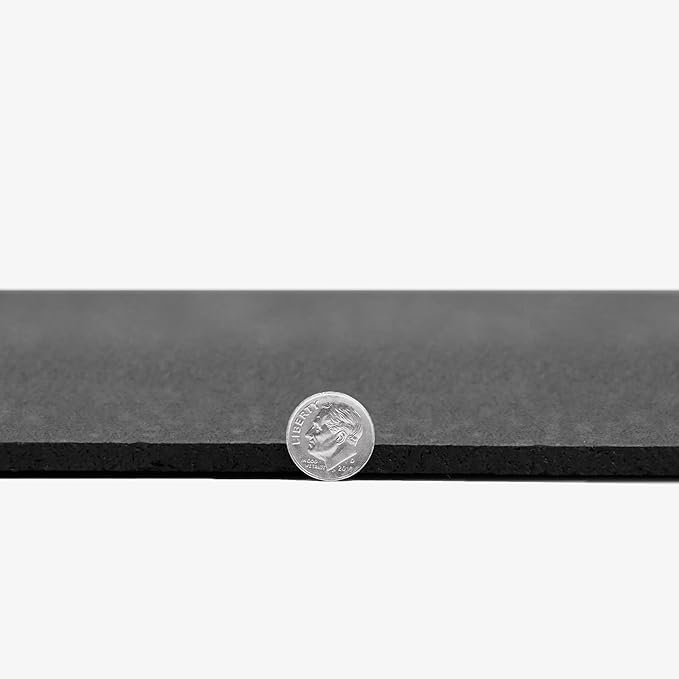 Flooring Inc's 1/4" Thick Tough Rubber Flooring Roll | Flexible Recycled Rubber - Image 7