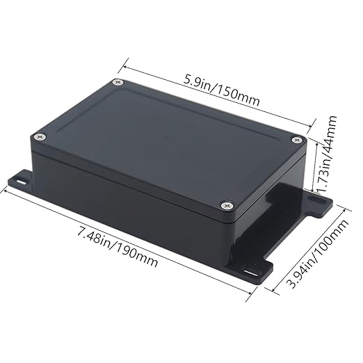 Zulkit Junction Box ABS Plastic Dustproof Waterproof IP65 Universal Electrical - Image 2