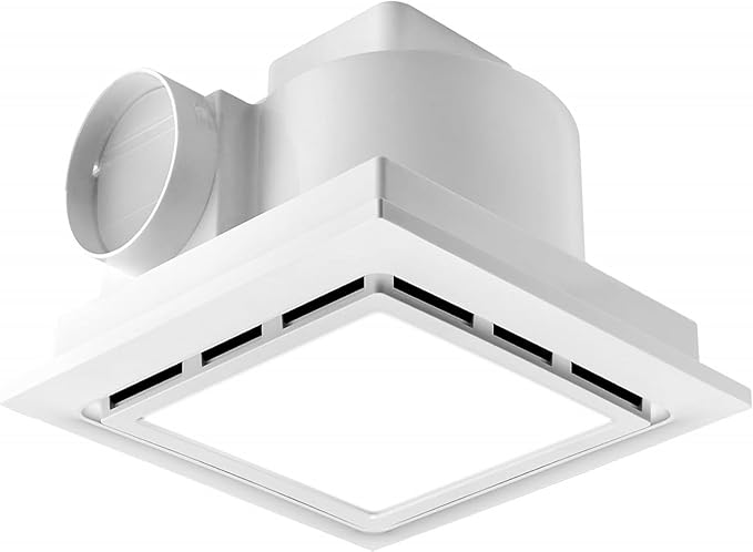 Bathroom Exhaust Fan with LED Light Ceiling Mount Ventilation Fan 118 CFM 1.0 by Unknown