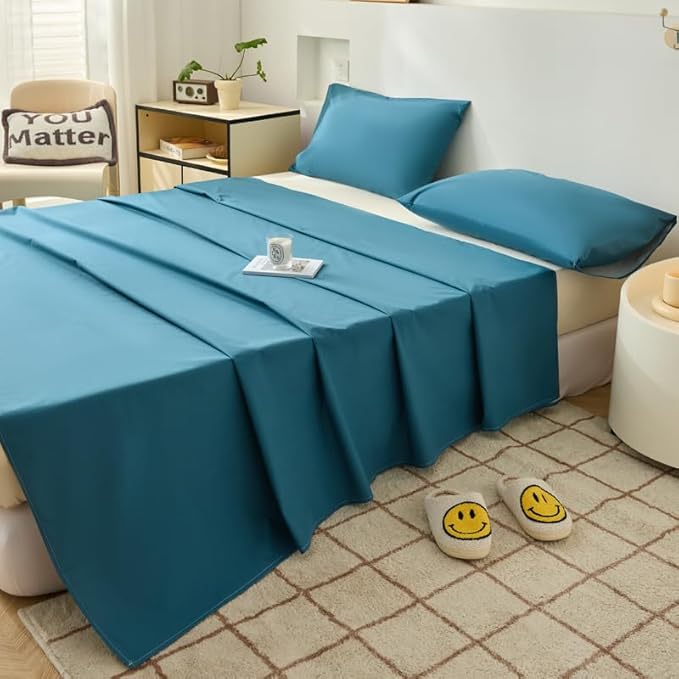 WenBags Lightweight Waterproof Flat Sheet 70 * 90 Inches Queen Size-Mattress by WenBags