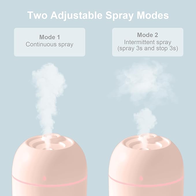 Portable Small Humidifier, USB Personal Desktop Humidifier - Image 6