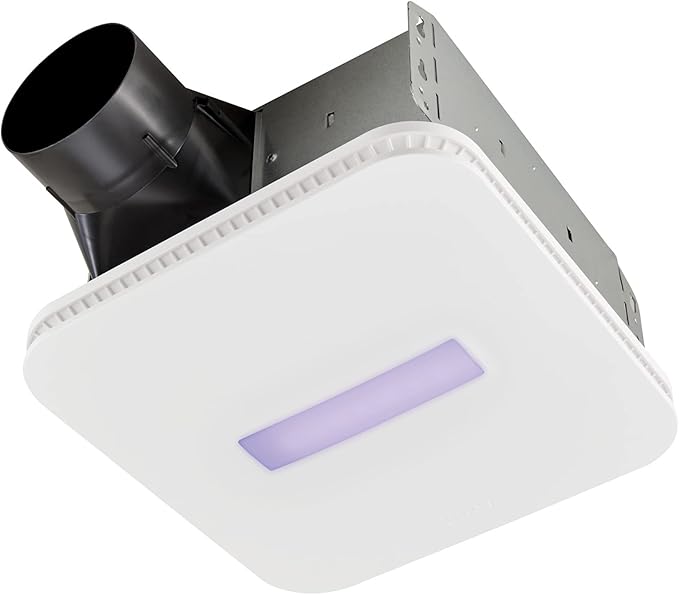 Broan-NuTone AR110LKVV SurfaceShield Vital Vio Powered Exhaust Vent LED White by Broan-NuTone