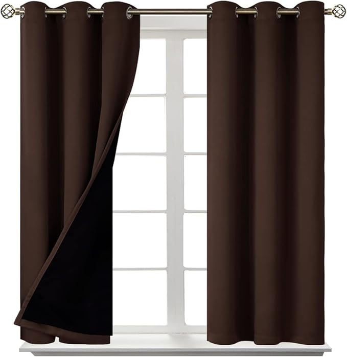 BGment Short 100% Blackout Curtains - Image 8