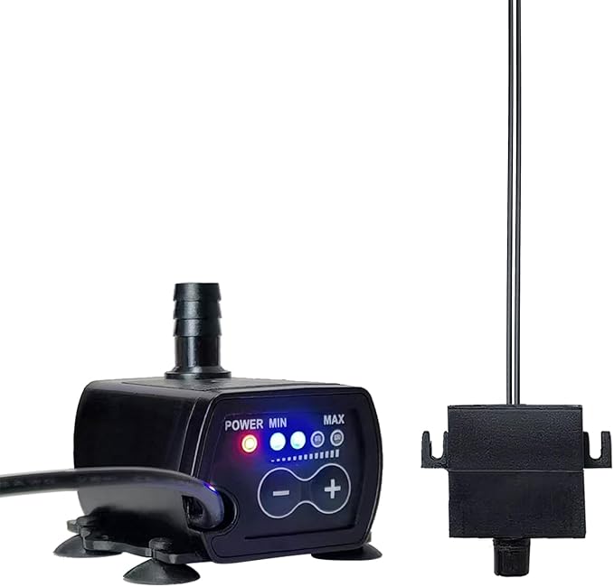 Automatic Small Sump Pump For Dehumidifier, 13FT Height Lift, 4 Level Flow by Roamoris