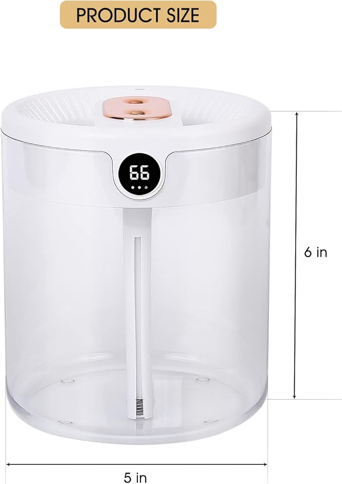 Desktop Humidifier, Humidifier For Bedroom, Baby Room, humidifier sensor - Image 7