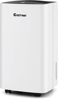 COSTWAY Dehumidifier for Large Room and Basements, Portable 30 Pints by COSTWAY