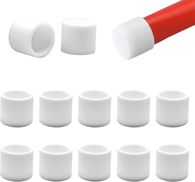 1-1/16" Silicone Chair Leg Floor Protectors, Rubber Chair Leg Caps, Non-Slip by EASYEAH