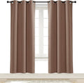 NICETOWN Small Window Blackout Curtain Panel Window Treatment Thermal Insulated by NICETOWN