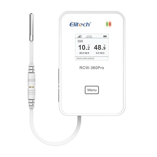Elitech Temperature Probe for RCW-360Pro, -40°F to 176°F, 16.4ft Cable - Image 6