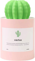 Mini Humidifier, 280ml USB Cool Mist Portable Cactus Air humidifier, by Unknown