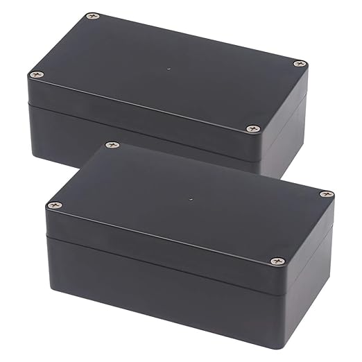 Junction Box, Zulkit Project Box IP65 Waterproof Outdoor Box ABS Plastic by Zulkit