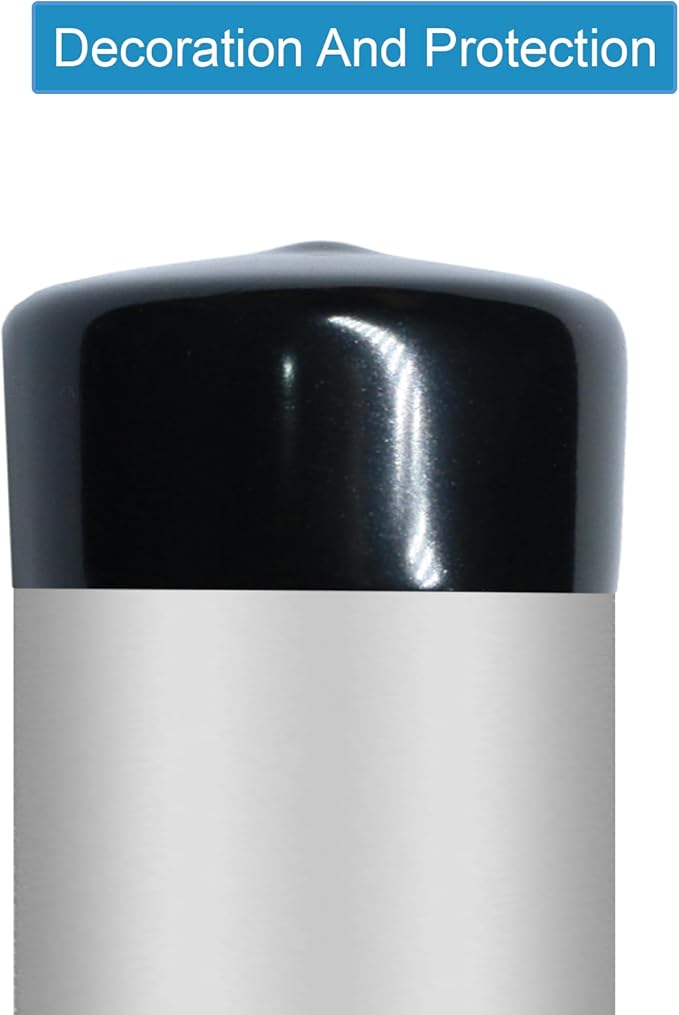 Acocony 3 Inch Rubber Cap Round Rubber End Caps PVC Flexible Protector Plastic - Image 5