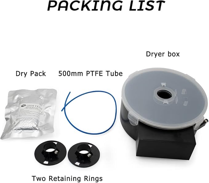 R QIDI TECHNOLOGY Filament Dryer Box, Filament Storage Box - Image 7