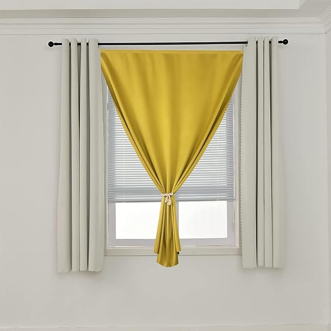 Autohesion Curtains for Windows, Bedroom Blackout Curtains for - Image 8