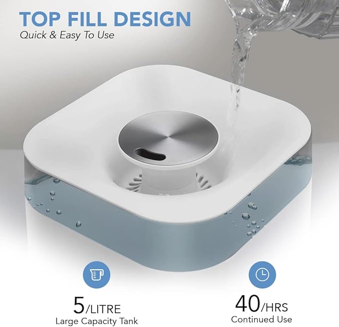 Senville 5L Top-Fill Humidifier - Image 3