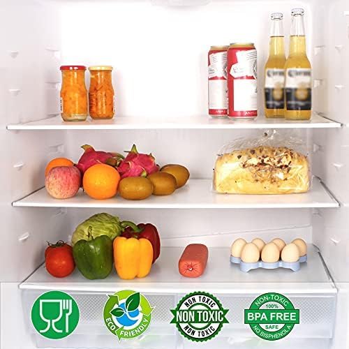 Refrigerator Liners, Fridge Mats, Washable Oil-Proof Fridge Pads Shelves Drawer - Image 2