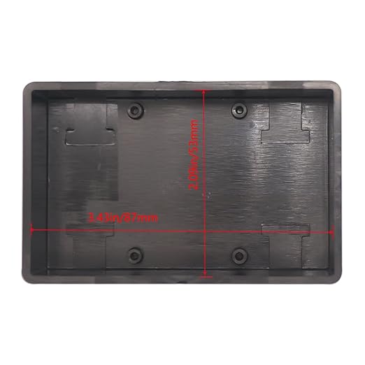 Zulkit 5Pcs Project Boxes ABS Plastic Electrical Project Case Power Junction - Image 5