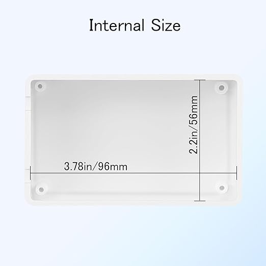 Project Box 8 Pieces Electrical Box Small Junction Box ABS Plastic Enclosure - Image 4