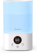 Smart Humidifiers for Bedroom Large Room, 3.5L Top Fill Cool Mist Air by pharata