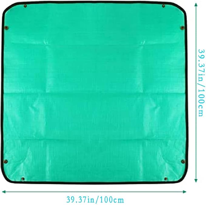 BIUWING 2PCS 39.4" x 39.4" Plant Repotting Mat Waterproof Transplanting Mat - Image 3