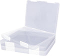 3 Pcs Clear A4 File Storage Boxes by Bonsicoky