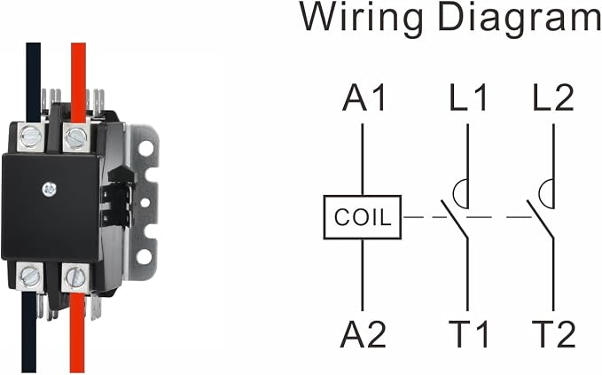 SunLee 2 Pole 40 Amp 208/240Vac Coil UL Recognized A2L Compliant Definite - Image 5