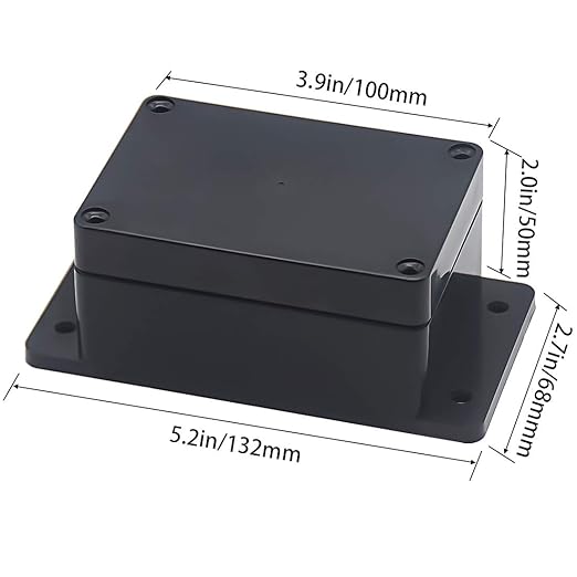 Zulkit Junction Box ABS Plastic Dustproof Waterproof IP65 Universal Electrical - Image 2
