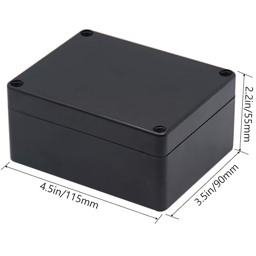 Junction Box, Zulkit Project Box IP65 Waterproof Outdoor Box ABS Plastic - Image 2