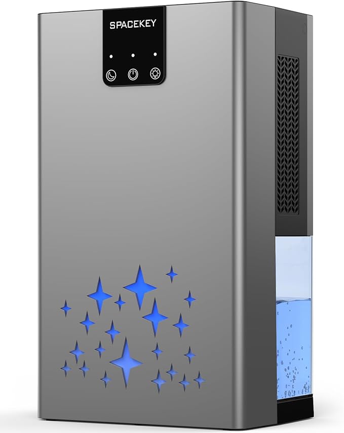 Dehumidifier, 95 OZ Water Tank Dehumidifiers by SpacekeyDirect