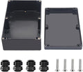 Project Box ABS Black Electrical Boxes IP67 Outdoor Waterproof box Electronic by Otdorpatio