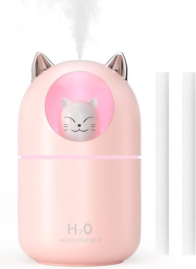 Cool Mist Humidifier, 300ml Mini Humidifiers by NORHOM