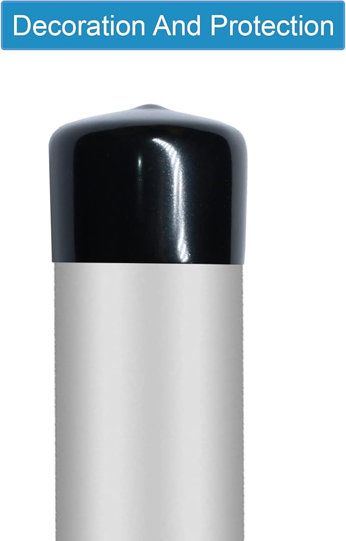 Acocony 1 3/16 Inch Rubber Cap Round Rubber End Caps PVC Flexible Protector - Image 5