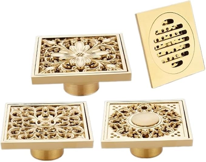 10 * 10cm Shower Square Deodorization Type Bathroom Kitchen Room Accessories - Image 3