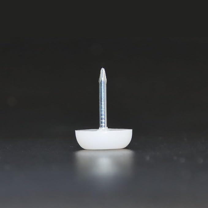 50 Pcs Furniture Feet Nail Plastic Glide Nails Round Chair Table Leg Protector - Image 4