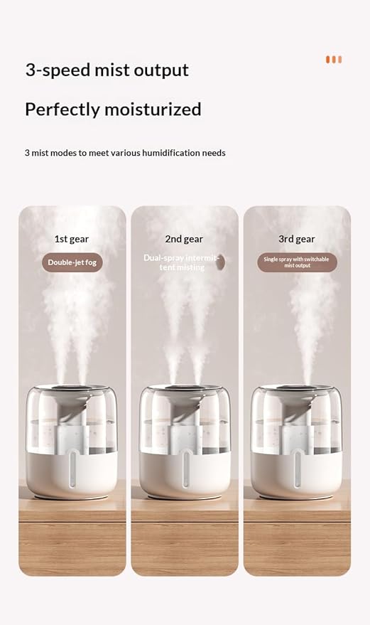 7L large-capacity humidifier, USB dual spray - Image 9