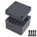 Junction Box, IP67 Waterproof ABS Black Project Box by Otdorpatio