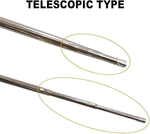 1pc Telescopic Water Sampler - 1000ml Stainless Steel Dipper Rod - Image 2