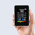 Air Quality Monitor, CO2 Monitor, 5in1 Indoor CO2 Detector Formaldehyde HCHO by HFLWYWD