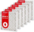 SpiroPure 15.5x29.5x2 MERV 11 Pleated Filter Air Filters Made in USA 6 Pack by SpiroPure