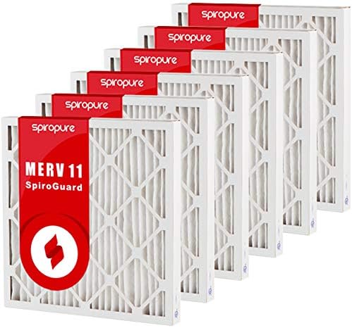 SpiroPure 24x28x2 MERV 11 Pleated Filter Air Filters by SpiroPure