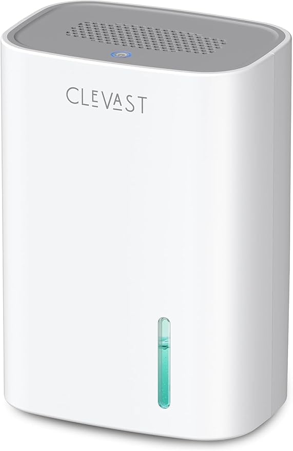 CLEVAST Small Dehumidifier for Home, 30 OZ Mini Quiet Dehumidifiers for Bedroom by CLEVAST